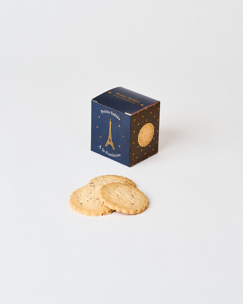 Raspberry Shortbread La Sablésienne | Official Eiffel Tower Shop