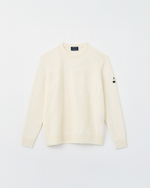 White Wool Sweater - Official Eiffel Tower Shop