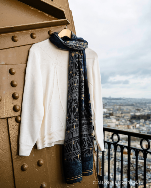 Pull Laine Blanc - Boutique Officielle de la tour Eiffel