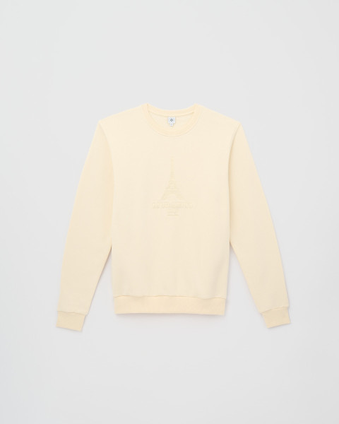 Pull Coton Ecru - Boutique Officielle tour Eiffel