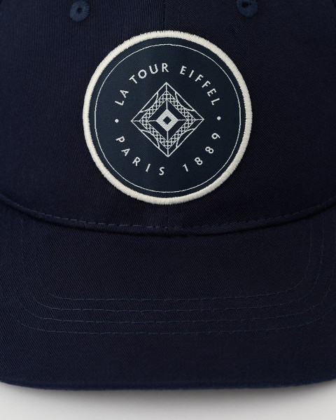 Blue Cotton Cap – Official Eiffel Tower Shop